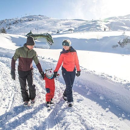 Winterwanderung Steinplatte Winklmoosalm