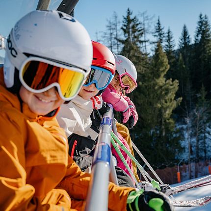 Liftfahrt Steinplatte Winklmoosalm