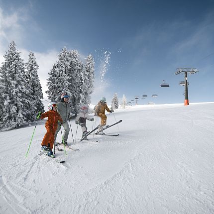 Schifahren Steinplatte Winklmoosalm