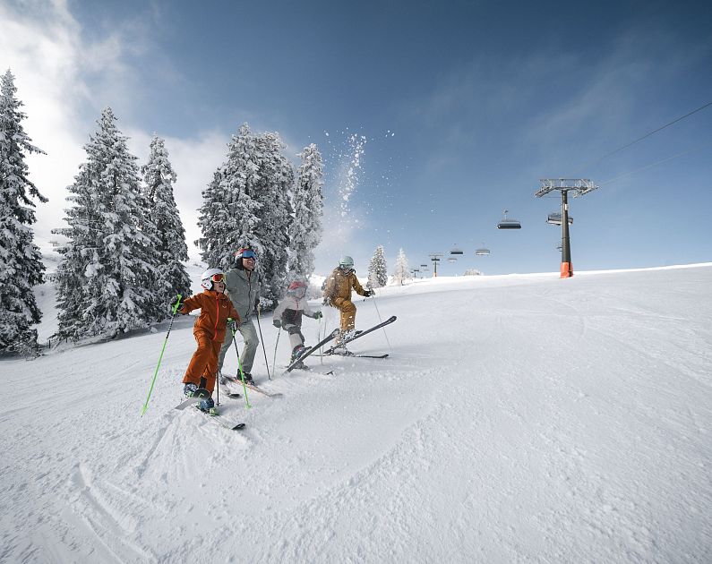 Schifahren Steinplatte Winklmoosalm